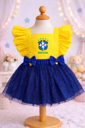 Romper Brasil bebê infantil