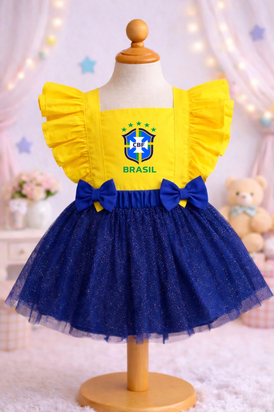 Romper Brasil bebê infantil