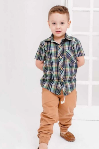 Camisa Xadrez Infantil Menino Junina
